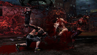 Illustration for article titled Splatterhouse Screens Get Chunks Of Stuff All Over The Place